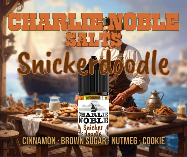 Charlie Noble Salts - Snickerdoodle Flavored Synthetic Nicotine Solution