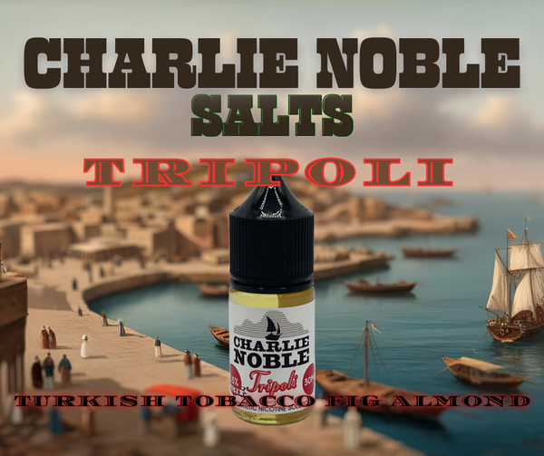 Charlie Noble Salts - Tripoli Flavored Synthetic Nicotine Solution