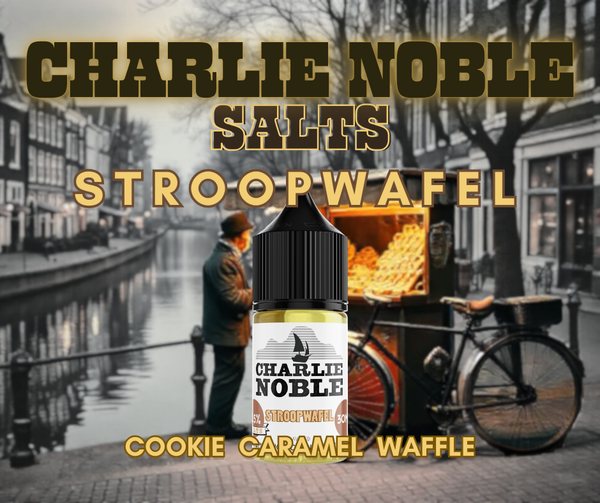 Charlie Noble Salts - Stroopwafel Flavored Synthetic Nicotine Solution