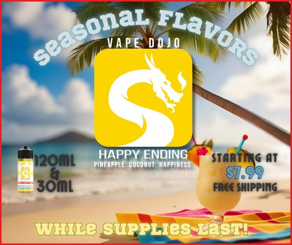 Vape Dojo - Happy Ending Flavored Synthetic Nicotine Solution