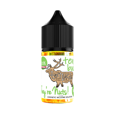 Ten Buck Juice Salts - They're Nuts! Flavored Synthetic Salts Nicotine Solution