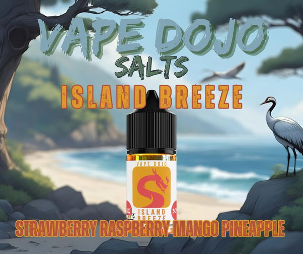 Vape Dojo Salts - Island Breeze Flavored Synthetic Nicotine Solution