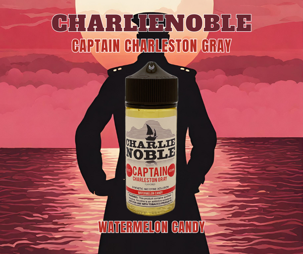Charlie Noble - Captain Charleston Gray Flavored Synthetic Nicotine Solution