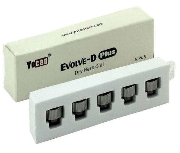 Yocan - Evolve-D Dry Herb Dual Coil 5pk