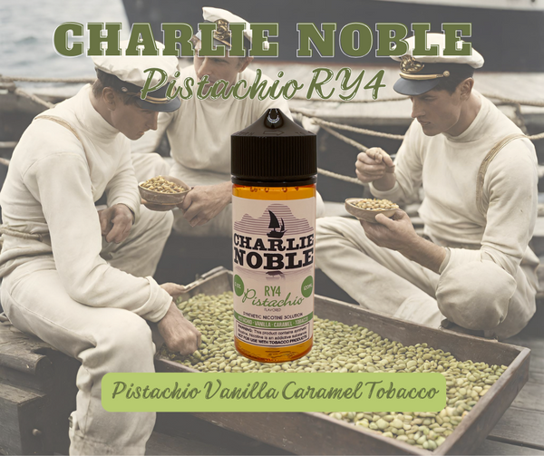 Charlie Noble - PistachioRY4 Flavored Synthetic Nicotine Solution