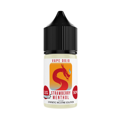 Vape Dojo Salts - Strawberry Menthol Flavored Synthetic Nicotine Solution