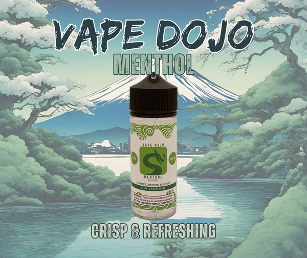 Vape Dojo - Menthol Flavored Synthetic Nicotine Solution