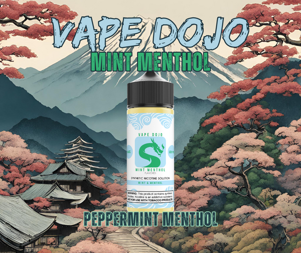 Vape Dojo - Mint Menthol Flavored Synthetic Nicotine Solution