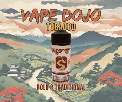 Vape Dojo - Tobacco Flavored Synthetic Nicotine Solution
