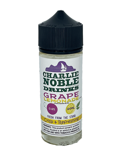 Charlie Noble - Grape Lemonade Flavored Synthetic Nicotine Solution 0mg