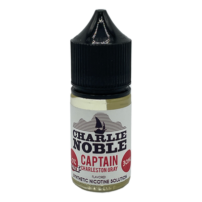 Charlie Noble Salts - Captain Charleston Gray Flavored Synthetic Nicotine Solution
