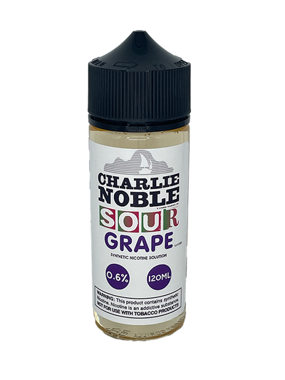 Charlie Noble - Sour Grape Flavored Synthetic Nicotine Solution